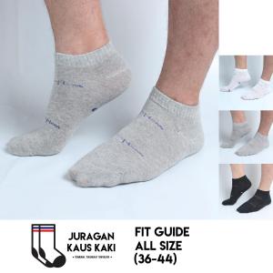 Juragan Kaus Kaki -Kaos Kaki Champion Kualitas Premium Pendek Polos Olahraga Grosir Murah