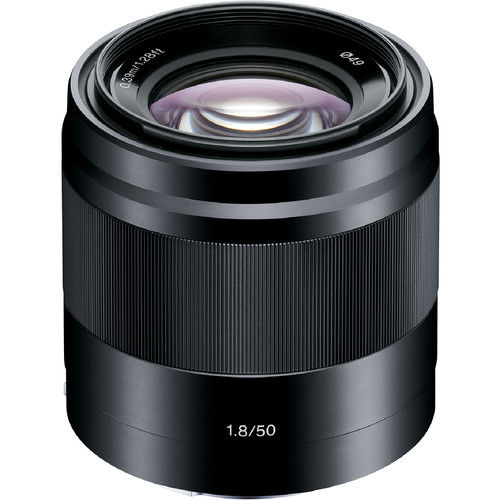 Sony E 50mm OSS Lens (Black) 75Mm 35Mm Equivalent Lens