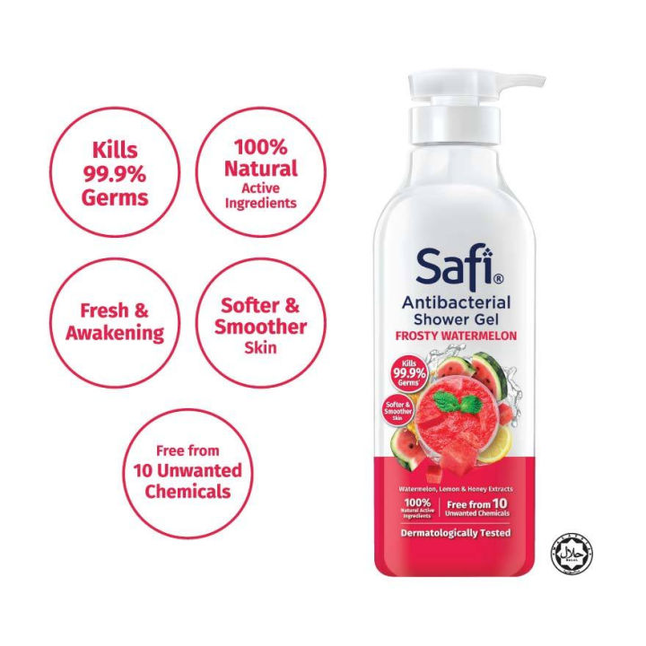 SAFI%20Antibacterial%20Shower%20Cream%20Frosty%20Watermelon%20950g%20/%20750g%20%7C%20Kills%2099.9%25%20Germs%20%7C%20Moisturises%20&%20Soothes%20Skin%20-%20Image%204