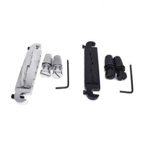 Adjustable Wraparound Guitar Bridge Small Integrated Bridge Tailpiece without Code For LP Style Electric Guitar Parts