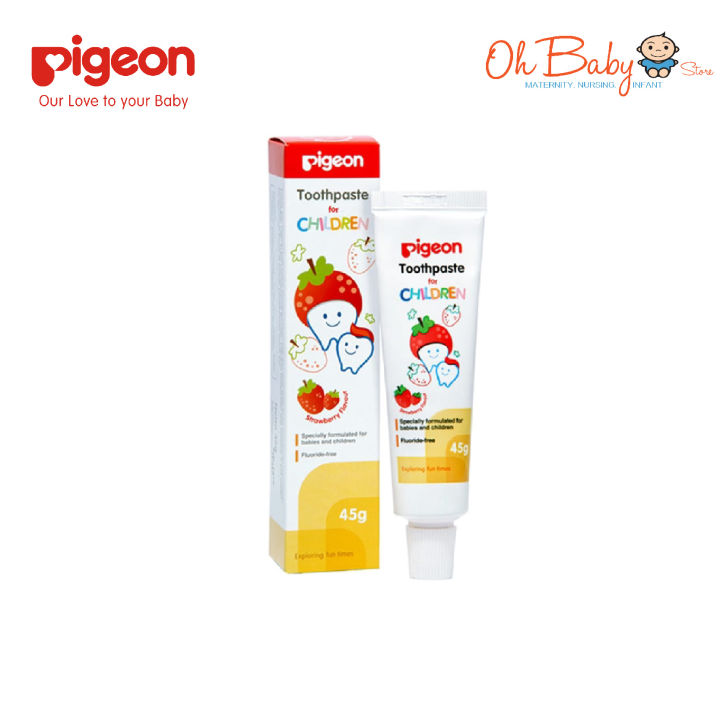 Pigeon Children Toothpaste (Strawberry) Oh Baby Store Lazada