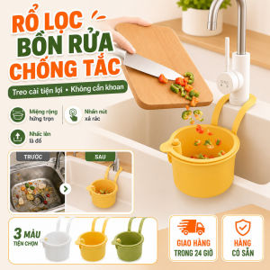🔥Rổ lọc bồn rửa chống tắc nghẽn – Rổ lưới đa năng Thiết kế treo cài tiện lợi – Phụ kiện đa năng không cần khoan