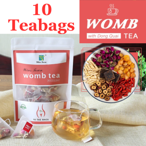 20 Teabags Womb Detox Tea Womb cleanser tea abnormal menstrual monthly period remove blood clogging PCOS healthy ovary Detox Tea For Irregular Menstruation Natural Herbal Tea Drink Womb menstrual cramp tea