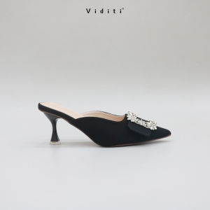 Viditi Jolly Mules Heels 6 cm // Sepatu Import Wanita // Tumit // Hak Tinggi // Pesta // Wedding // Nikahan // Wisuda // Seserahan
