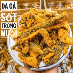 200Gr Da Cá Trứng Muối Chuẩn Vị Singapore Da Cá Trứng Muối An Toàn Vệ Sinh Thực Phẩm