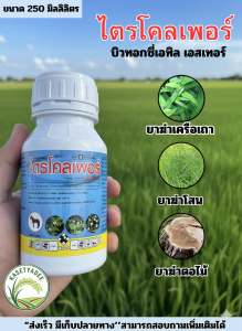 ไตรโคลเพอร์ ขนาด 250 ซีซี ไตรโคลเพอร์ บิวทอกซี่เอทิล เอสเตอร์ ฆ่าเครือเถา ฆ่าโสน ทาตอไม้