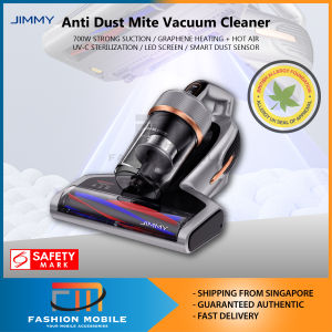 JIMMY BX7 PRO MAX Handheld Anti-Mite Vacuum Cleaner 700W UV-C Sterilization Hot Air Heating 99.99% Bacteria Mites Removal