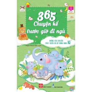 Bộ Sách Truyện Kể Cho Bé (4 Tập) - 365 Trước Giờ Đi Ngủ - Những Câu Chuyện Phát Triển Chỉ Số IQ-EQ