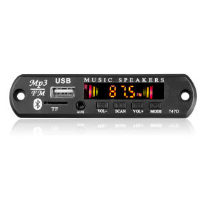 Bảng Mạch Giải Mã MP3 WMA Bluetooth 5.0 Không Dây Mô-đun Radio FM TF USB Âm Thanh Xe Hơi Máy Nghe Nhạc MP3 Màn Hình Màu Có Điều Khiển Từ Xa