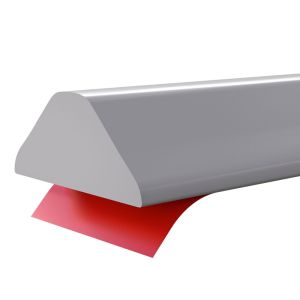 EASYEAH Self-Adhesive Door Dam Water Stopper Silicone Dry and Wet Separation Door Bottom Sealing Strip Portable Cuttable Water Retaining Strip Bathroom Kitchen
