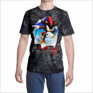Kaos 3D 3 Dimensi Shadow Sonc The Hedgehog 2 Premium Bangkok Thailand
