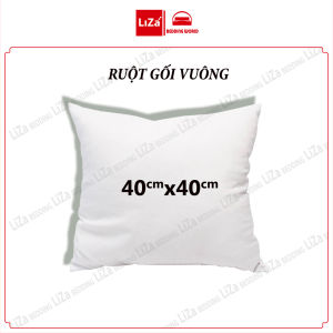 Ruột Gối Sofa Vuông Tựa Lưng LIZA Trang Trí Đủ Kích Thước Bông Gòn Xơ Polyester 15D