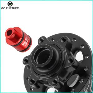 Hợp kim nhôm nhẹ xe đạp trục xuyên Adapter cho an toàn gắn kết và dễ dàng cài đặt trên xe đạp xe đạp