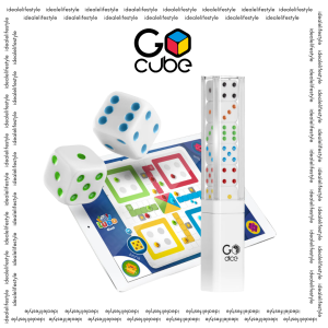 GoDice Family Pack - 5 Smart Connected Dice. Brings The Best Dice Games of All Time to The 21st Century. Educational Fun & Innovative Games for Family Friends Game nights. Free App