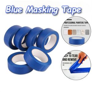 50M Multi Size Painting Masking Tape Blue Painters Tape Clean Release Paper Tape Decorative Grout Sticker Protective Tape Car Paint Masking Tape