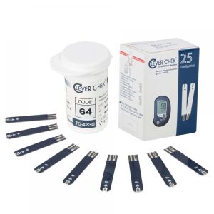 Que Thử Đường Huyết Clever Chek Hộp 25 Que Date Mới