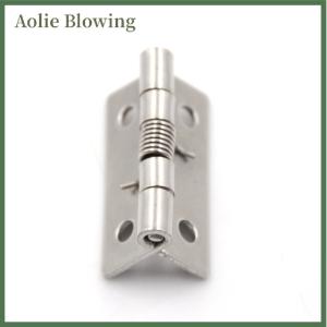 Aolie 2นิ้วยาวสแตนเลสสตีล Self-closing มุมฤดูใบไม้ผลิวาดบานพับประตู