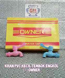 Kran Pvc Kecil Tembok 1/2" Owner  Plastik 05  Keran Air 1/2 inch  Owner