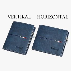 BAELLERRY D3072 Dompet Pria Lipat Bahan Kulit PU Leather Premium BAEOS