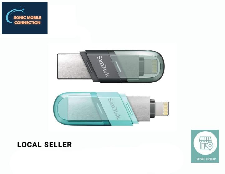 Sandisk iXpand Flash Drive Flip USB to Lightning for iphone 64GB