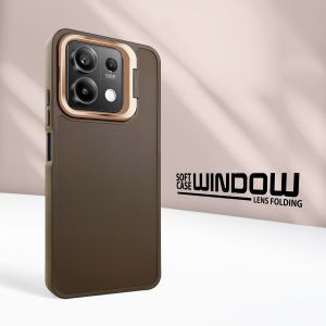 Case Xiaomi Redmi Note 13 5G Case Softcase FOLDING WINDOW MACARON Case Casing Hp Redmi Note 13 5G