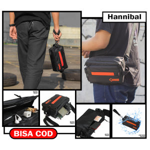 BLUCRAT TAS SELEMPANG PRIA HANNIBAL / TAS HANDBAG PRIA / TAS SLING BAG PRIA