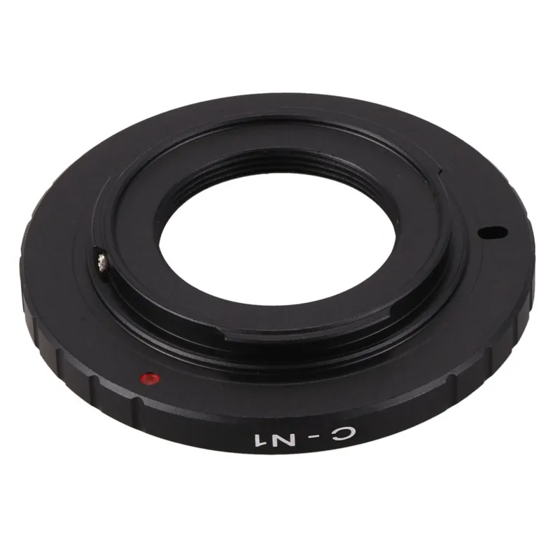 C-Mount Lens To Nikon 1 Mount Adapter Ring - Use CCTV Lenses On Nikon V1 V2 J1 Cameras