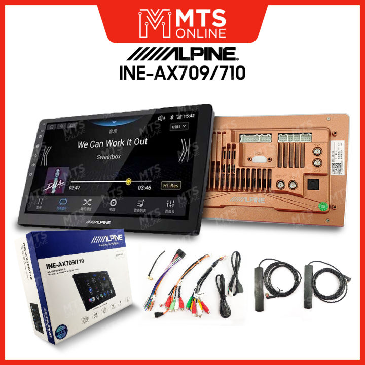 ALPINE Android GPS Car Player INE-AX709 / 710 - Steering Wheel Control ...