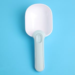 Dog Food Spoon Pet Cat Spoon Pet Dog Food Shovel with Canned Spoon Sealing Bag Clip Pet Dog Feeder