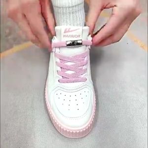 Flat Elastic Shoe Laces Without Ties Shoelaces for Sneaker Colorful Press Metal Lock Convenient No T COD