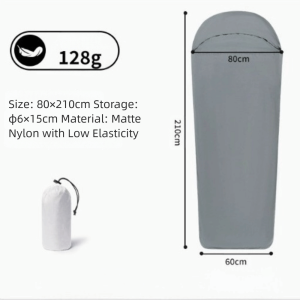 ZENO Siêu nhẹ Lót túi ngủ Nylon Ấm áp Túi ngủ Ngoài trời Lớp lót bên trong Bộ đồ cắm trại Du lịch đi bộ cắm trại