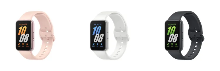 Samsung Smart Watch Galaxy Fit3 สมาร์ทวอทช์ ระบบบลูทูธ 40mm สี Pink Gold สี Gray สี Silver
