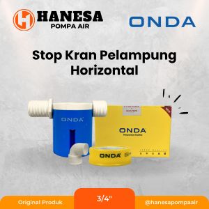 ONDA STOP KRAN PELAMPUNG HORIZONTAL 3/4"