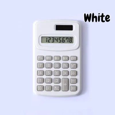 TENNO Mini Calculator 8 Digit Kalkulator Kecil Imut Lucu Warna Estetik Soft Pastel Macaroon Bisa Masuk Kotak Pensil Atau Saku