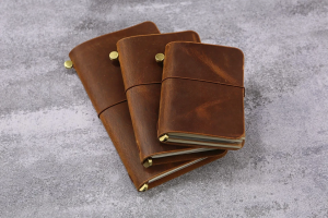Premium Handcrafted Refillable Leather Journal Travelers Notebook Travel Diary with 3 Inserts Travelers Notebook V01-LM05C