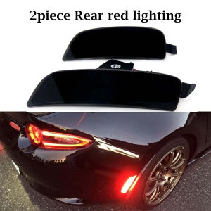 For Mazda Miata MX5 ND 2016-2020 LED Rear RED Side Marker Fender Reflector Bumper Turn Signal Light For Mazda ND Canbus Replace