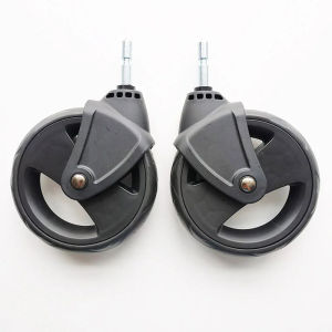 รถเข็นเด็กล้อสำหรับ4 In 1คาร์ซีทรถเข็นเด็กด้านหน้าหรือด้านหลังเรือท้องแบนล้อเข้ากันได้ที่คล้ายกัน Foofo Doon อุปกรณ์เสริมรถเข็นเด็ก