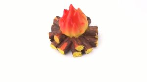 LED Flame Lamp Battery Operated Realistic 3D Flickering Fire Light for Home Decor Halloween Christmas Party Wedding Night Light2026