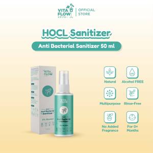 Vitaflow HOCL Anti Bacterial Sanitizer 50 ml