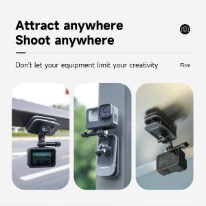 Klip Ransel Magnetik Putar 360° untuk Gopro Hero 11 10 9 8 7 6 5 Insta360 dan Kamera Aksi Lainnya