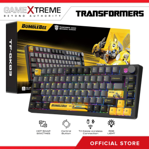 Transformers Tf-GK03 Mechanical RGB Tri-Mode Hot Swappable Keyboard