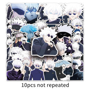 50PCS Anime Character Gojo Satoru Personalized Graffiti Stickers for Luggage Notebook Creative DIY Decoration Waterproof Decals