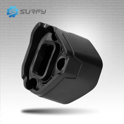 Honda Click 125i 150i v3 End Muffler Tip Cover ABS Plastic 6D Carbon Fiber Exhaust Funnel