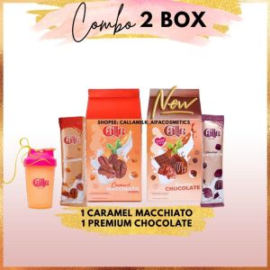 CALLA MILK ORIGINAL HQ 2 BOX STRAWBERRY PREMIUM CHOCOLATE MELON BLUEBERY Susu Kambing Ibu Mengandung