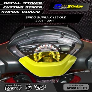 STICKER SMOKE - STICKER SMOKE SPIDO SUPRA X 125 OLD - STICKER VARIASI SPIDO