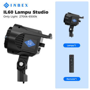 INBEX IL60 Lighting Studio 60W Kecerahan Tinggi Video Konten Kreator Make Up Lampu Live Streaming