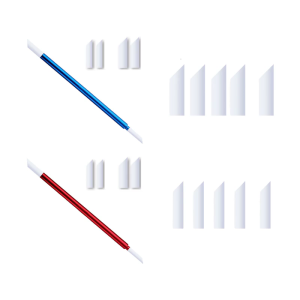 Panel Line Eraser Tips Metal Cleaning Stick For Model Kits With 3mm And 5mm Replaceable Tips Wipping Cleaning