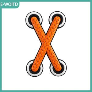 【E-WOITD】 Tùy Chỉnh Chéo Dây Giày Xe Đạp Vinyl Nhãn Dán Không Thấm Nước Decal Cho Thân Cây Bumper Cửa Sổ Trang Trí