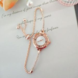 Jam Tangan Wanita Tali Serut Cantik Fashion Quartz Watch