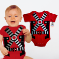 Baby Onesies PH DeadPool Superhero Baby Onesie 0-12 months Newborn Baby Boy Costume Cotton Bodysuit. 